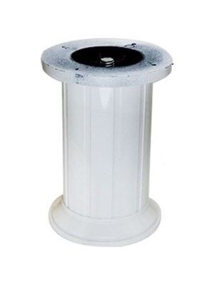 Plastik Dolap Ayagı Beyaz Renk 10 cm