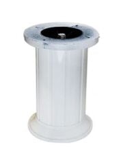 Plastik Dolap Ayagı Beyaz Renk 10 cm
