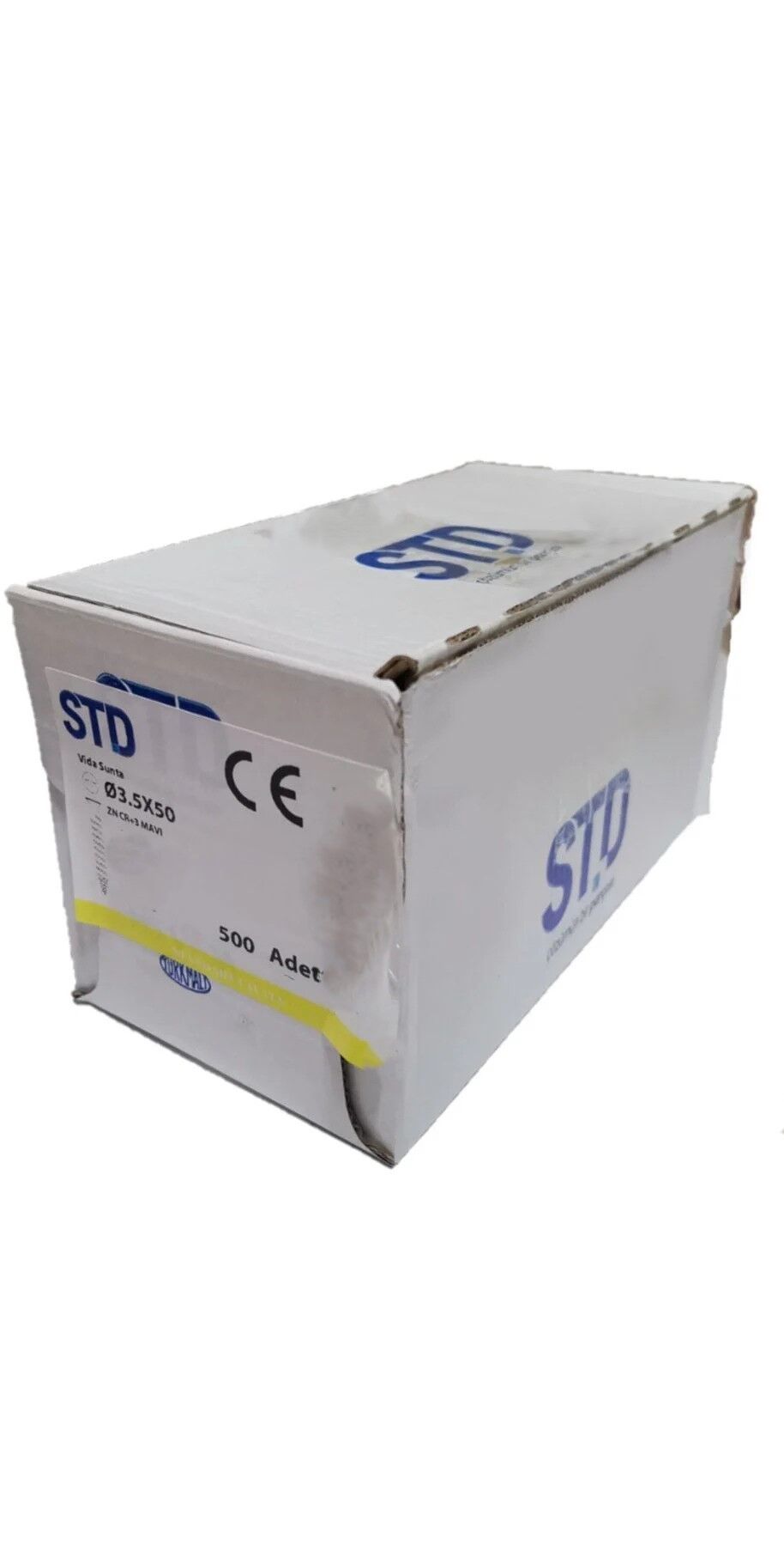 Std 3.5x50 Vida Kutuda 500 adet 1 Kutu