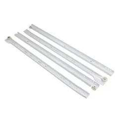 Samet Frensiz Tekerli Beyaz Ray 55cm