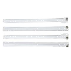 Samet Frensiz Tekerli Beyaz Ray 60cm
