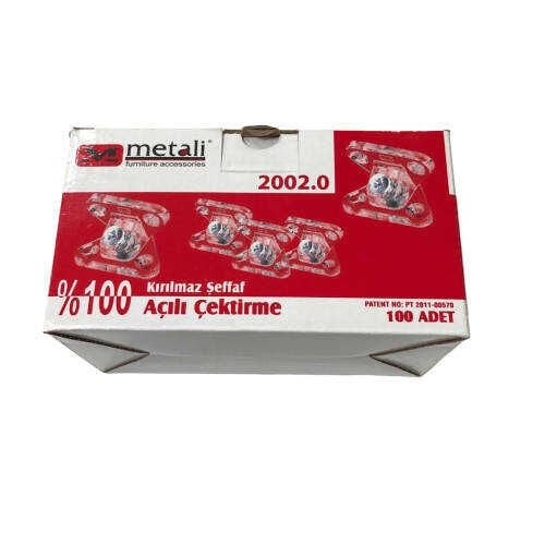Metali Kırılmaz Şeffaf T Bağlantı Elemanı