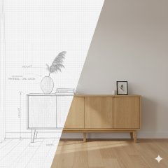 Kendin Yap Mobilya Projeleri Danışmanlığı Konsol Dolabı