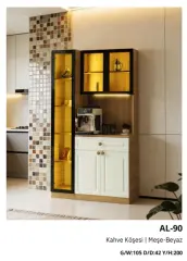 AL-90 Kahve Köşesi Dolabı