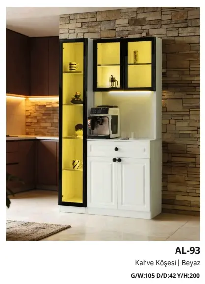 AL-93 Kahve Köşesi Dolabı