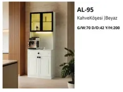 AL-95 Kahve Köşesi Dolabı