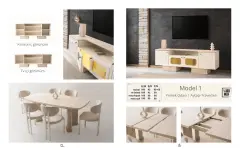 Model 1 Yemek Odası Takımı