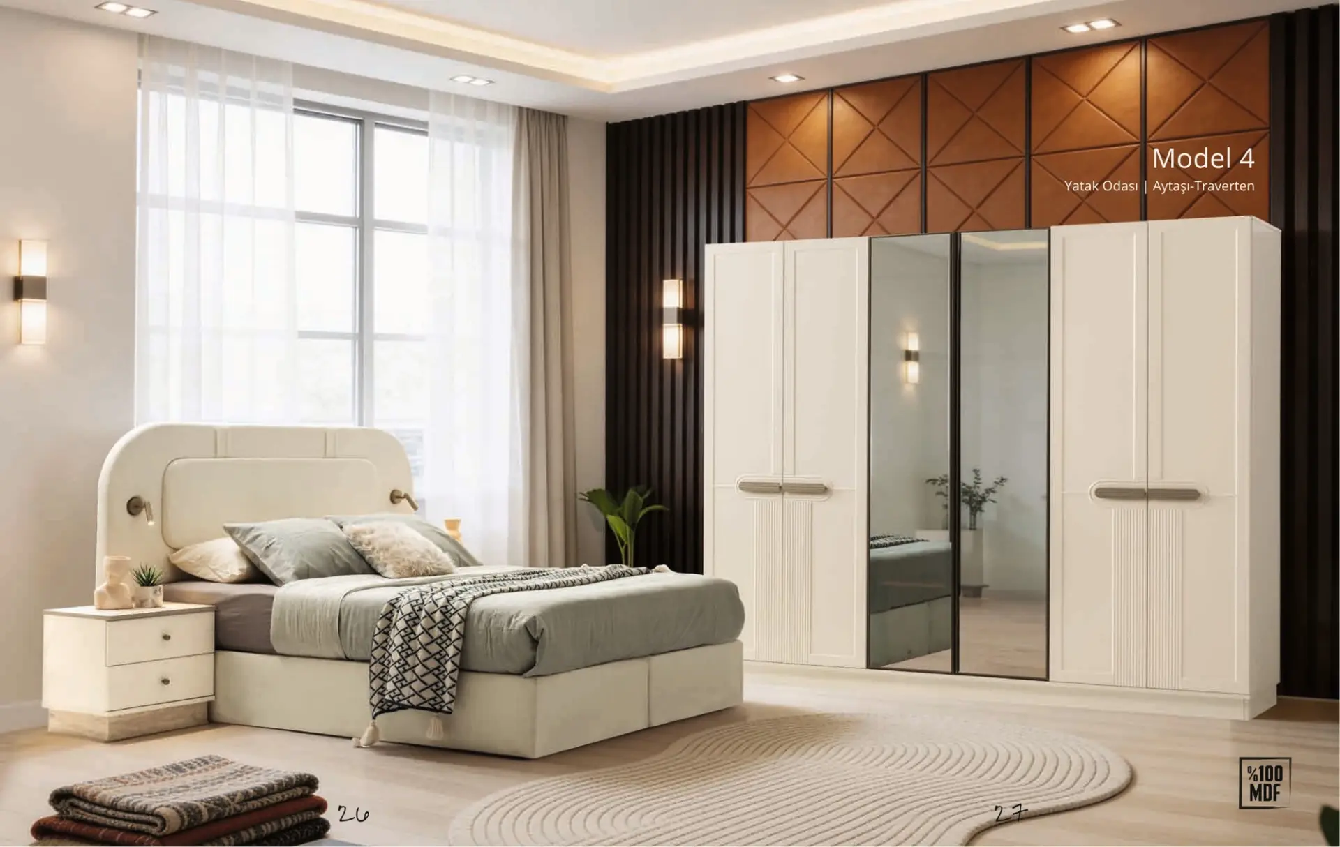 Model 4 Yatak Odası Takımı