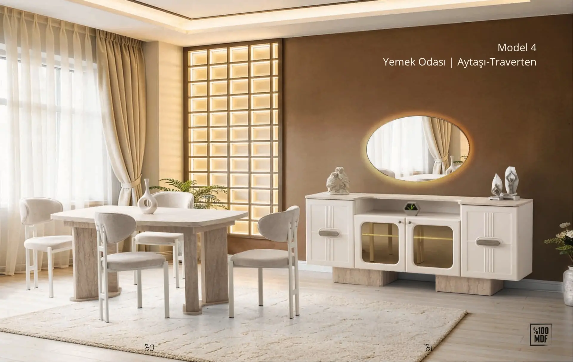 Model 4 Yemek Odası Takımı