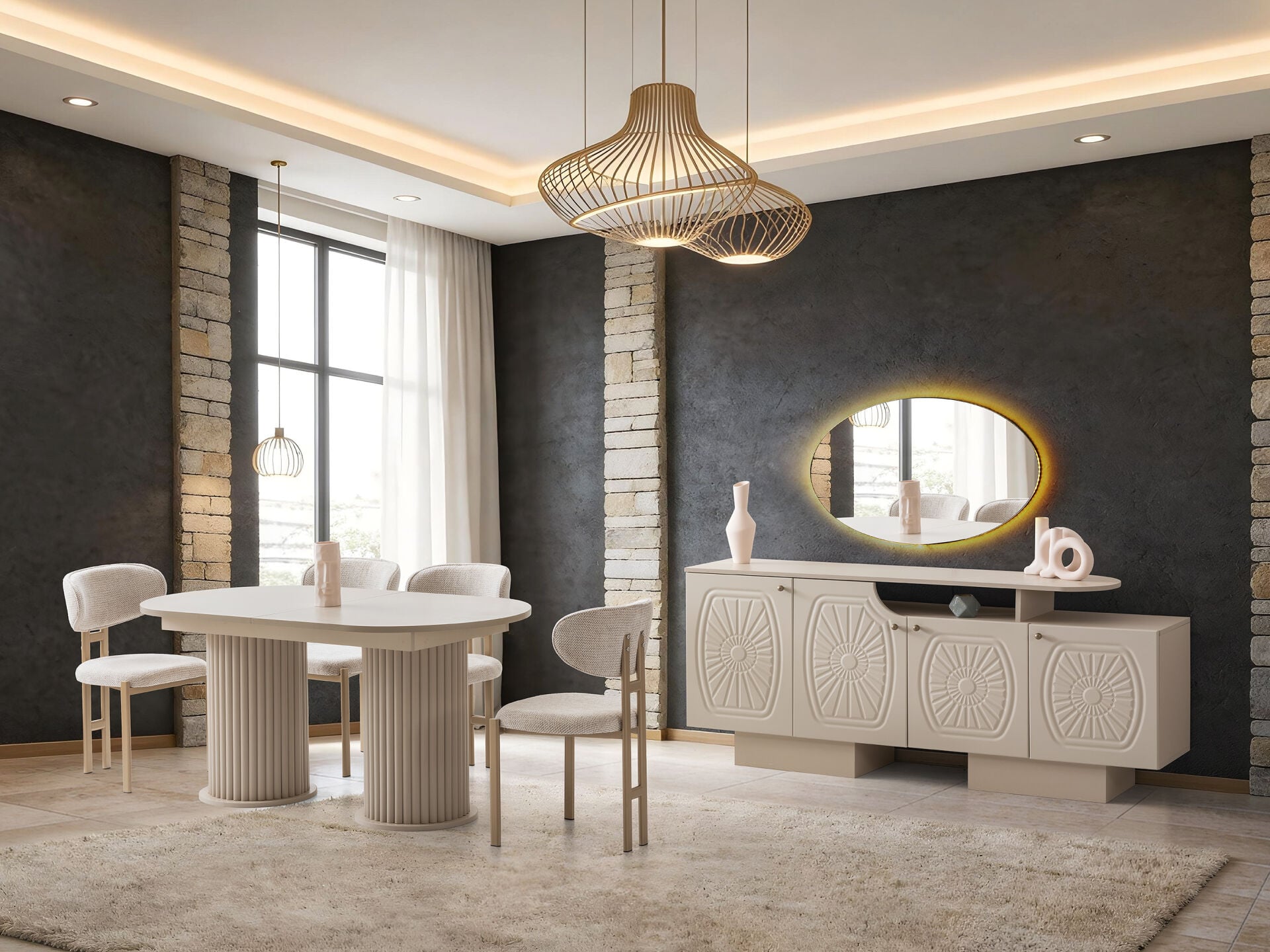 Model 6 Yemek Odası Takımı