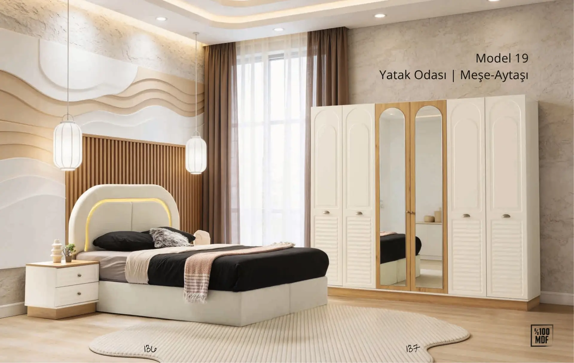 Model 19 Yatak Odası Takımı