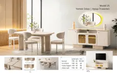 Model 25 Yemek Odası Takımı