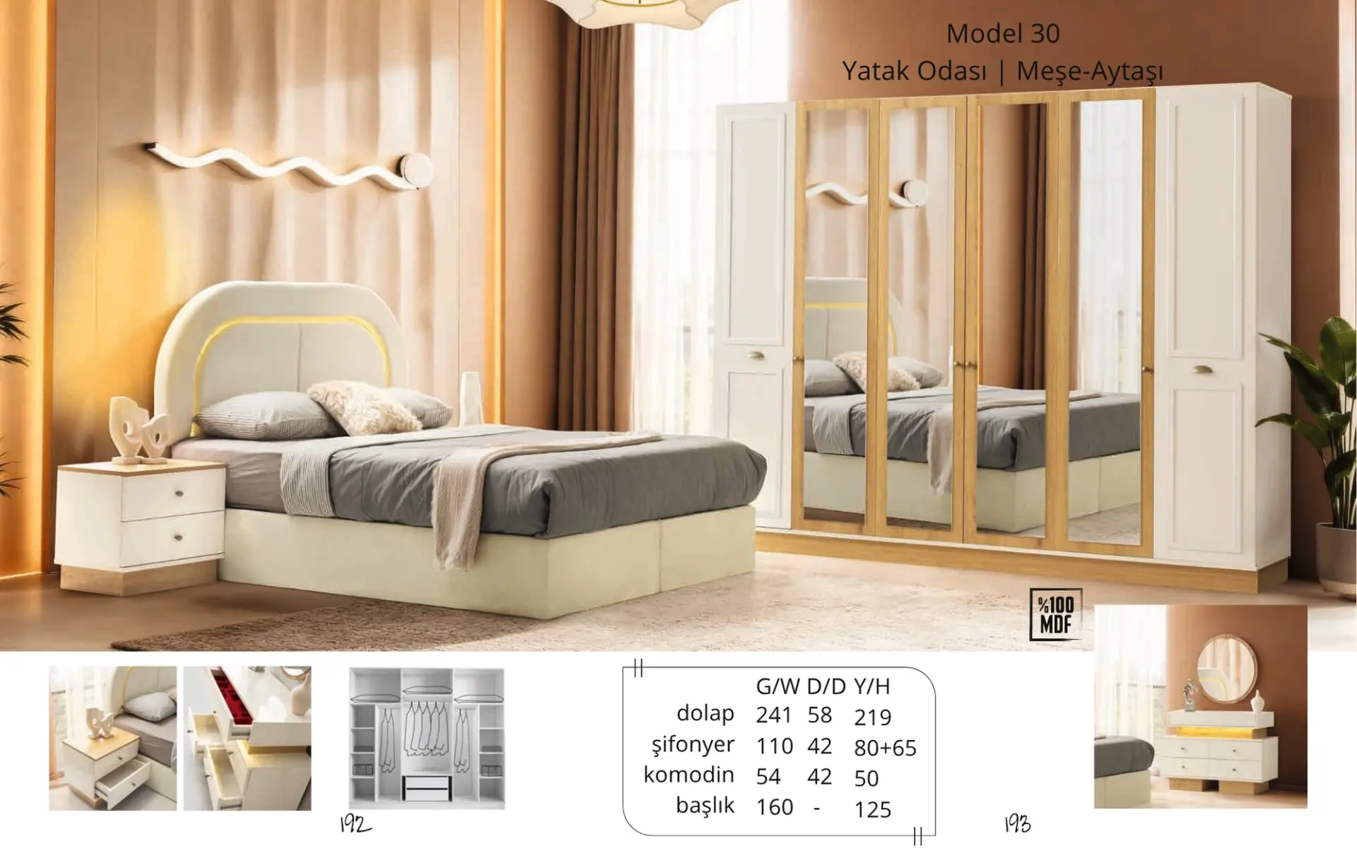 Model 30 Yatak Odası Takımı